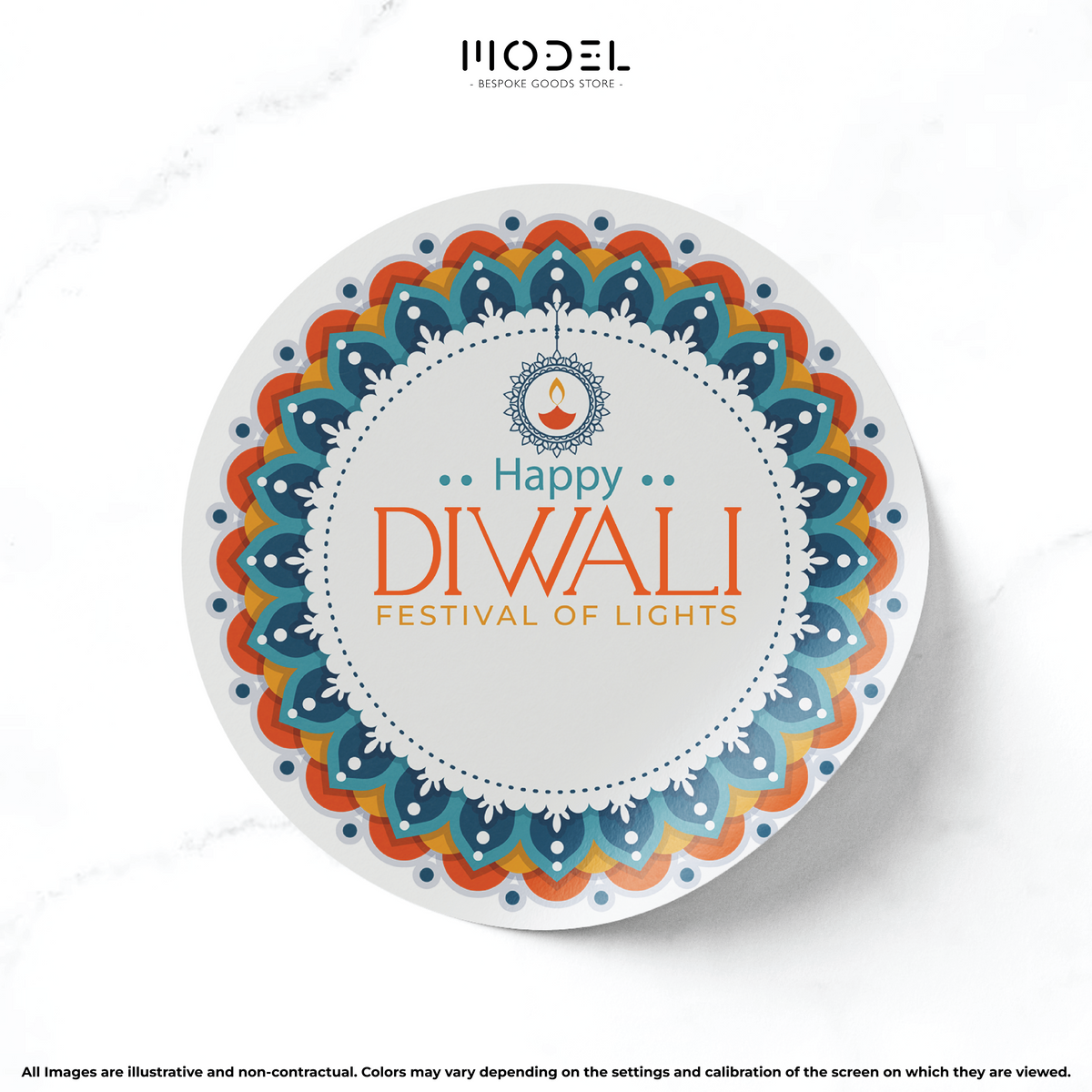 Personalised Diwali Sticker 03