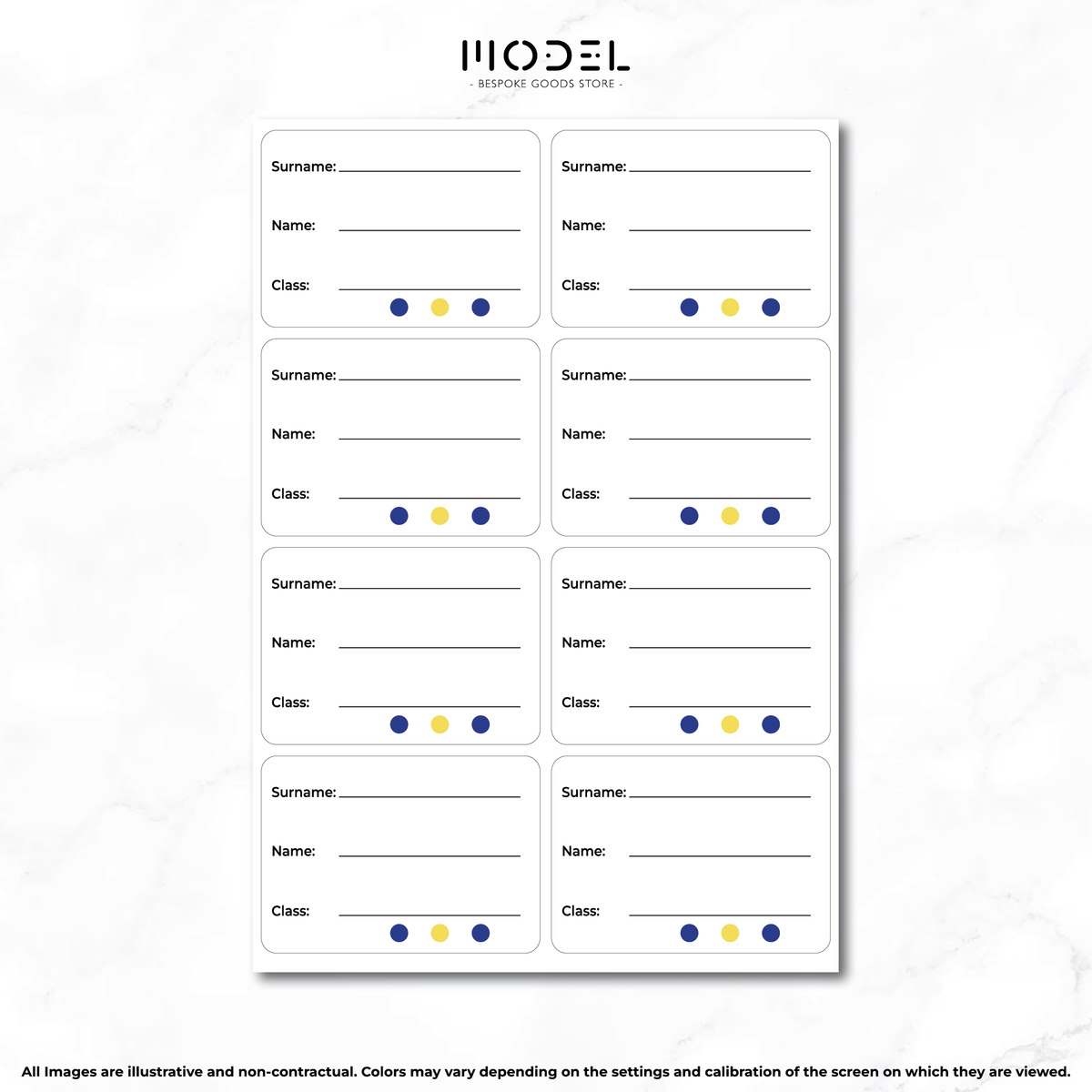 BTS Stickers - Notebook 4 - English