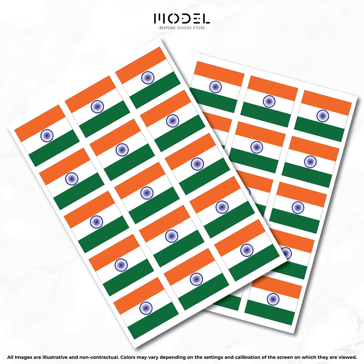 Indian Router Sticker India Sticker - Flag – MODEL