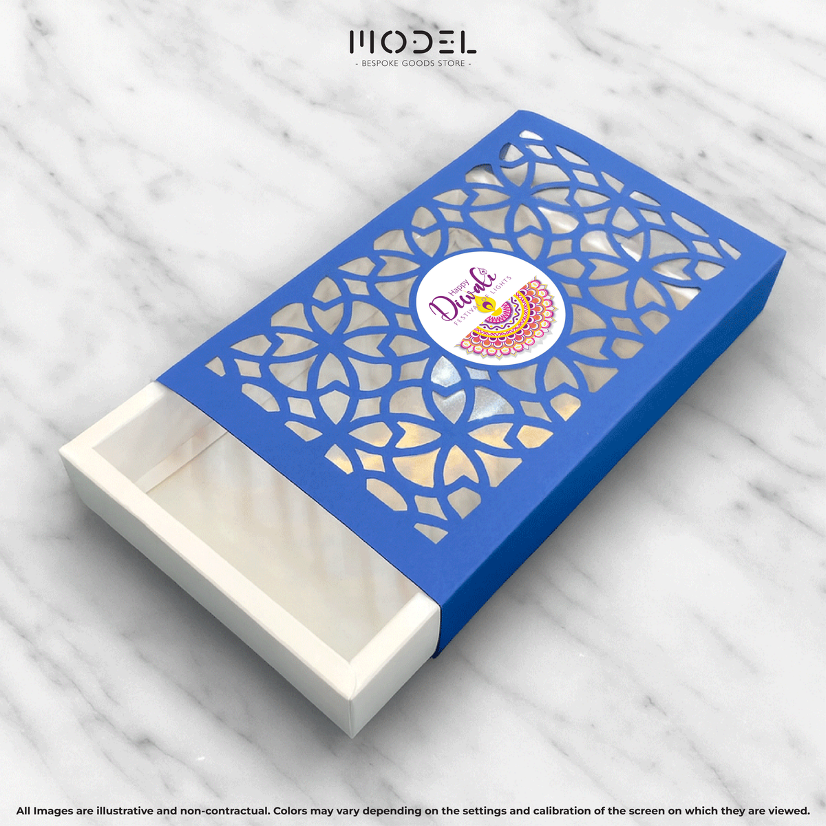 Pattern Cut-Out Diwali Box 02
