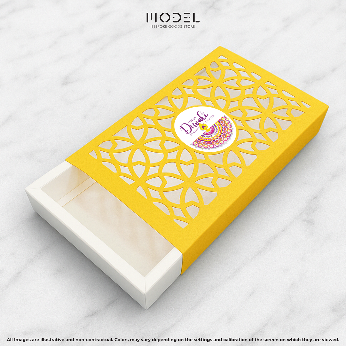 Pattern Cut-Out Diwali Box 02