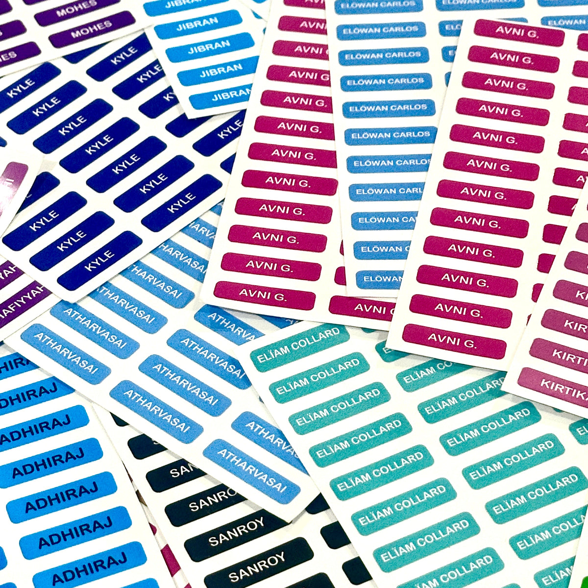 BTS Stickers - Personalised Name
