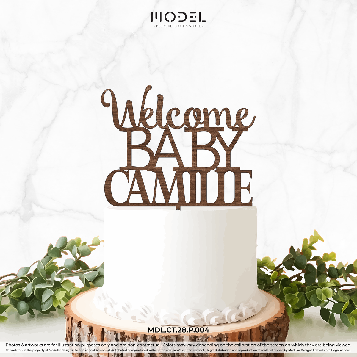 Name + Welcome Baby 2