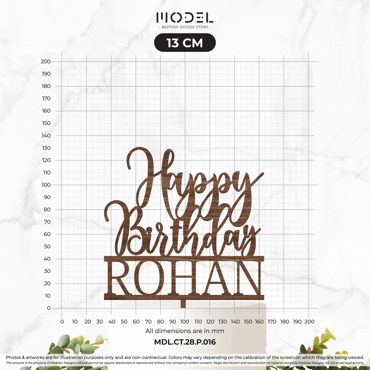 Name + Happy Birthday