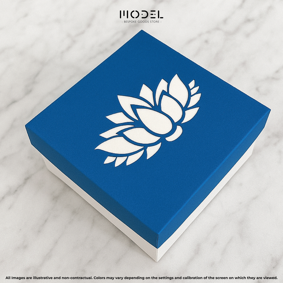 Lotus Cut-Out Diwali Box 01
