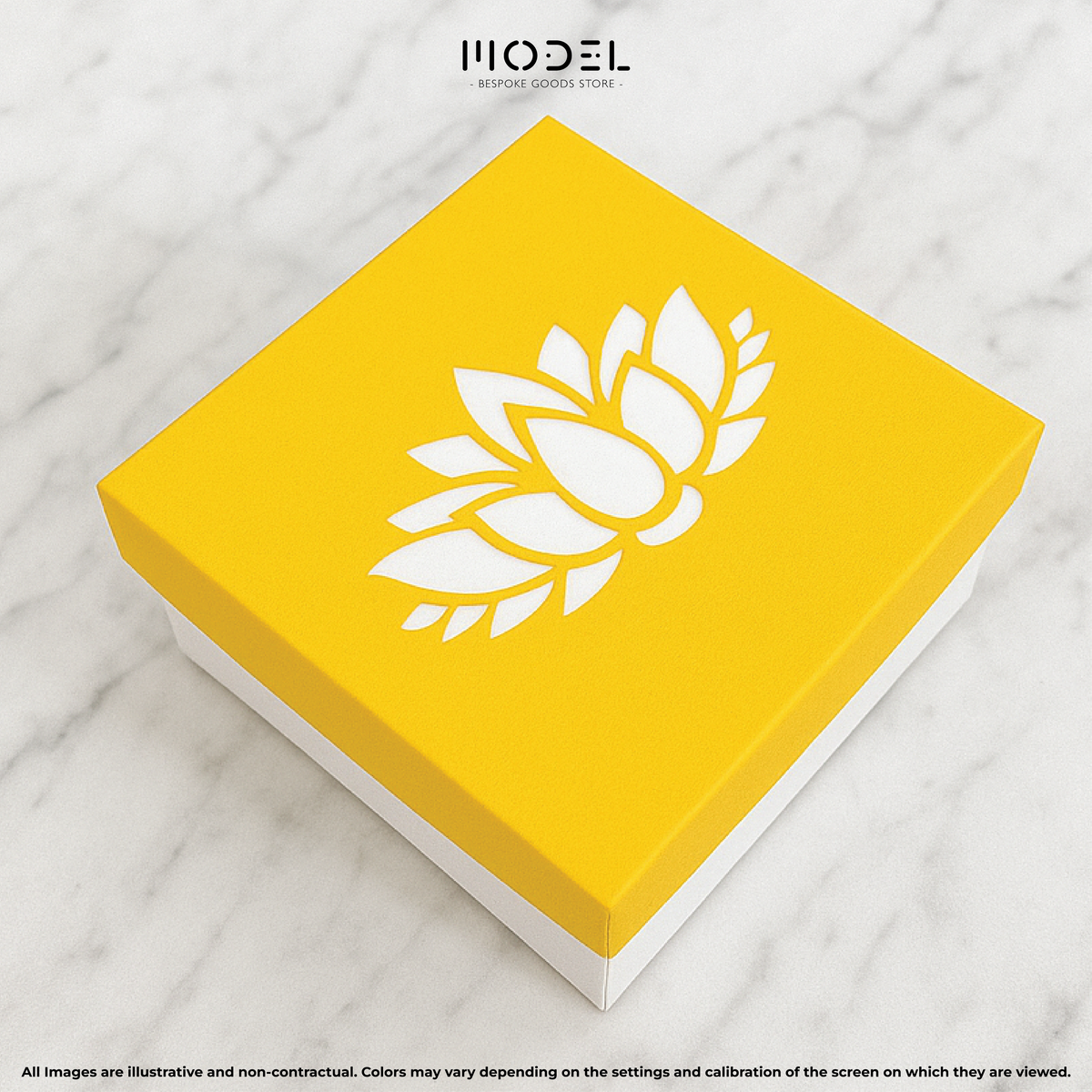 Lotus Cut-Out Diwali Box 01