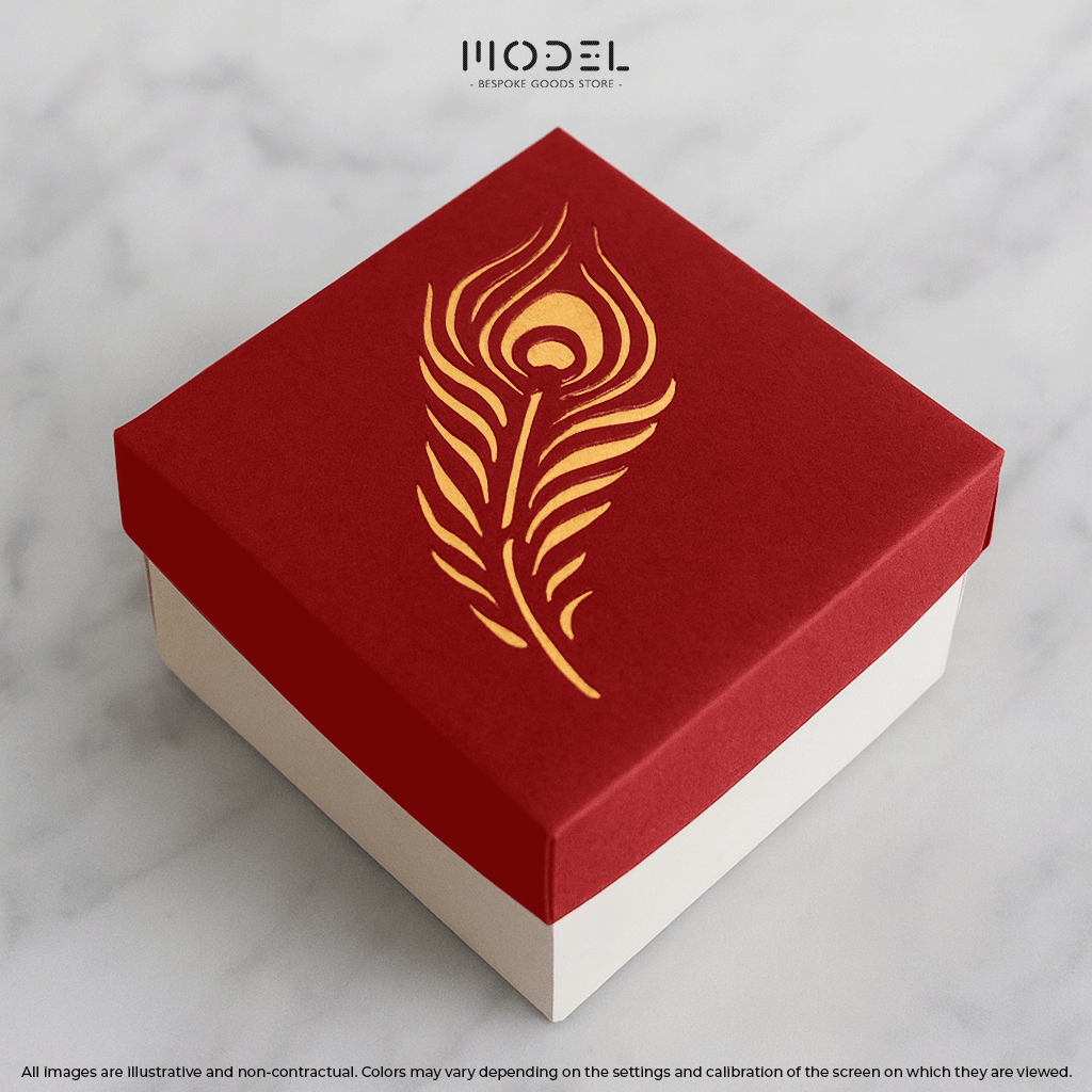 Peacock Cut-Out Diwali Box 03