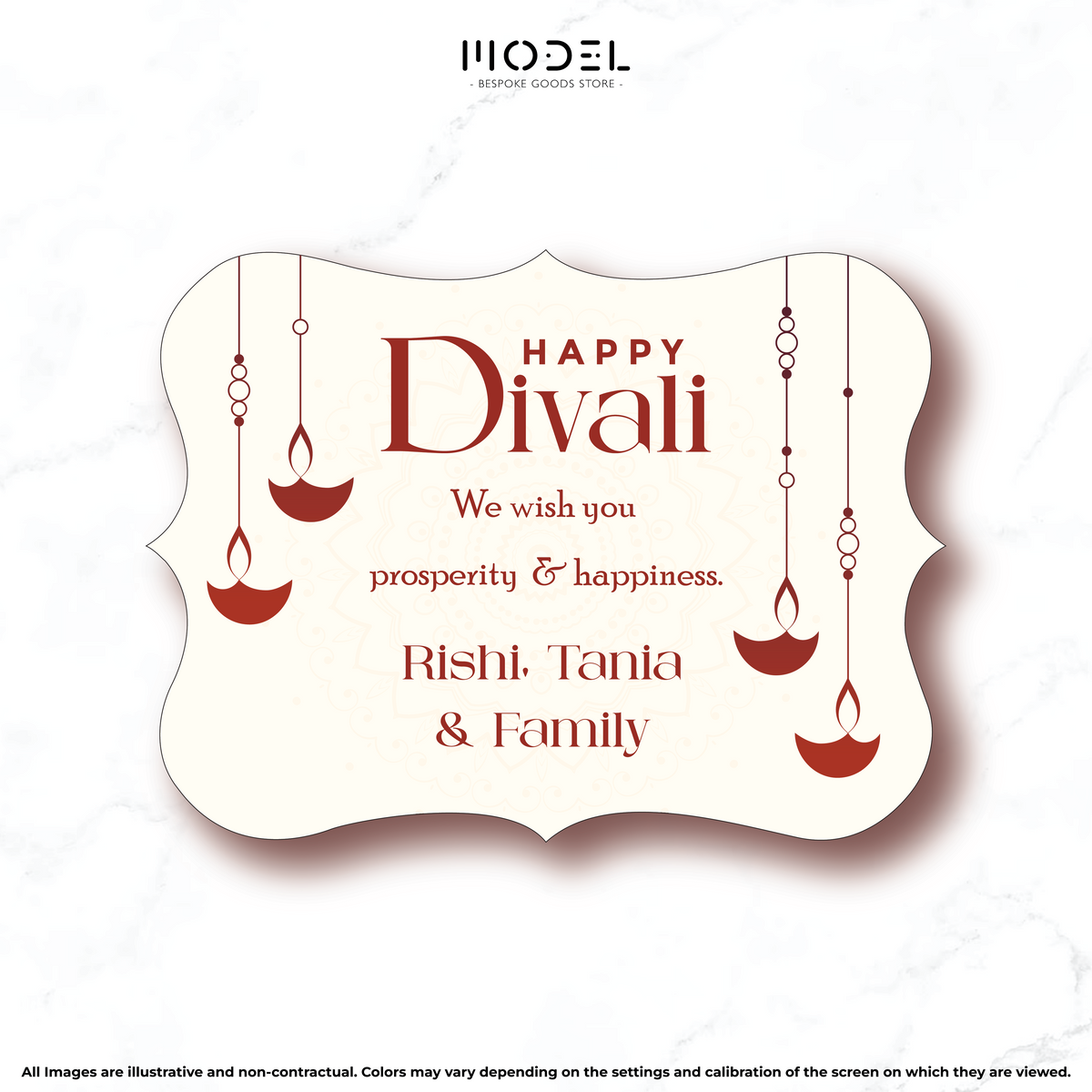 Personalised Diwali Card 01