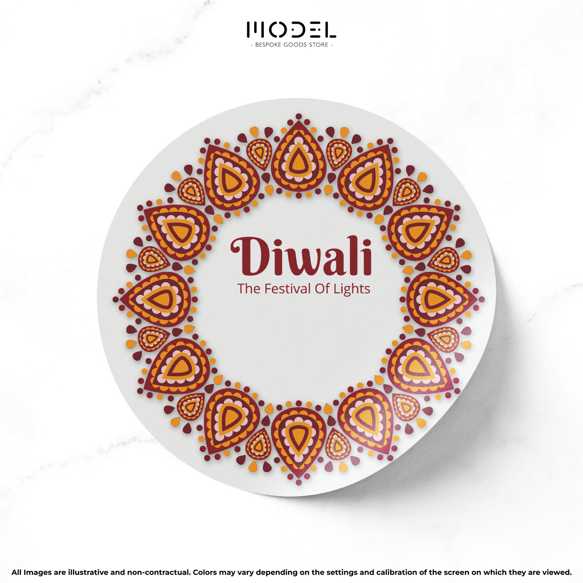 Personalised Diwali Sticker 01